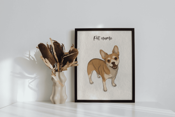 Hand Drawn Watercolor Pet Portraits - Image 7