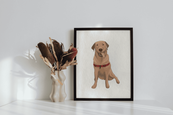 Hand Drawn Watercolor Pet Portraits - Image 3