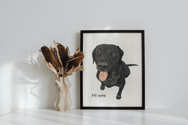 Hand Drawn Watercolor Pet Portraits - Image 8