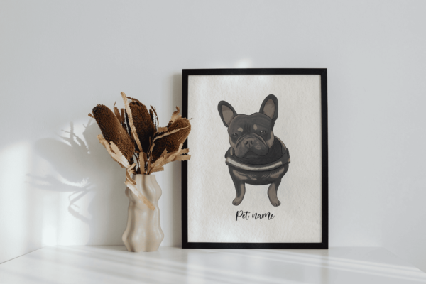 Hand Drawn Watercolor Pet Portraits - Image 6