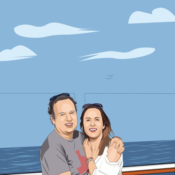 Custom Faceless Portrait - Unique and Personalized Portrait Art - Image 3