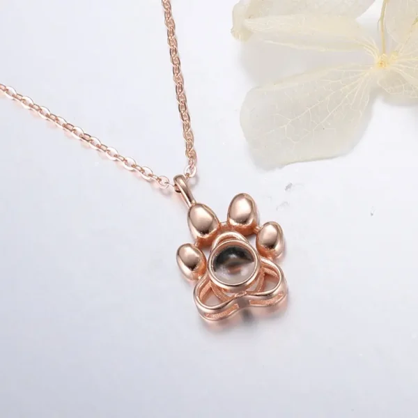 Custom Photos Paw Necklace - Image 9