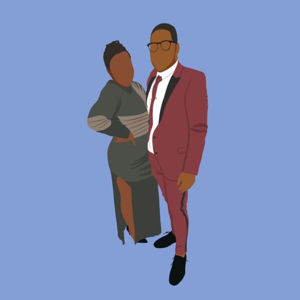 Custom Faceless Portrait - Unique and Personalized Portrait Art - Image 4